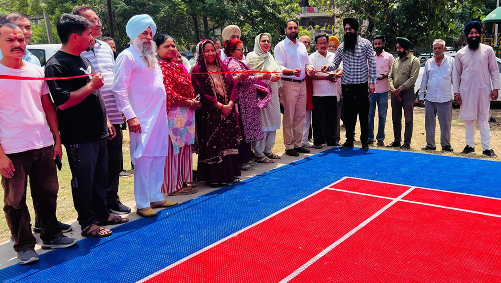 Synthetic badminton courts to be built in various wards of Mohali - Amarjit Singh Jeeti Sidhu.